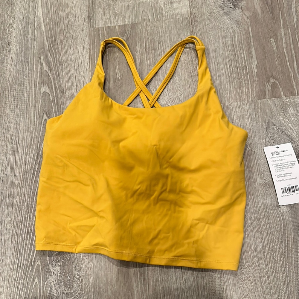Women’s HeyNuts Built In Bra Tank Size Large